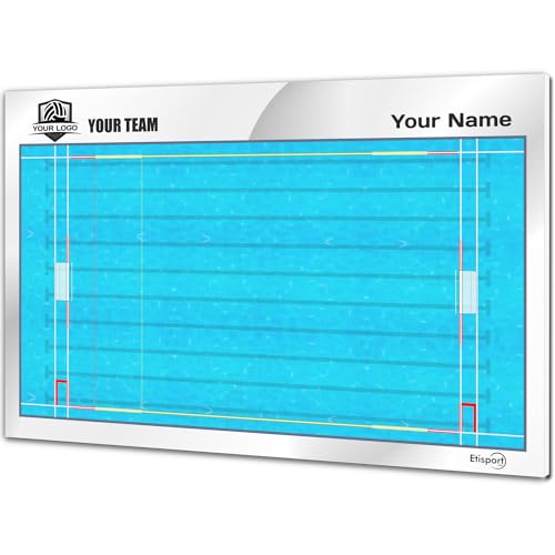 Pizarra Táctica De Rugby Etisport - Doble Cara Personalizable Con Logo Y Nombre - Ideal Para Entrenadores