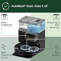 iRobot Roomba Plus 405 (G181) 2in1 Vacuum & Mop Robot with AutoWash Dock - Dual Spinning, Smart & Fast Mapping, Ideal for Pet Hair, Self-Empties 75 Days, Intense Suction, Pad Washing & Drying — image 8