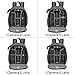 CADeN Camera Backpack Bag Professional for DSLR/SLR Mirrorless Camera Waterproof, Camera Case Compatible for Sony Canon Nikon Camera and Lens Tripod Accessories Gray