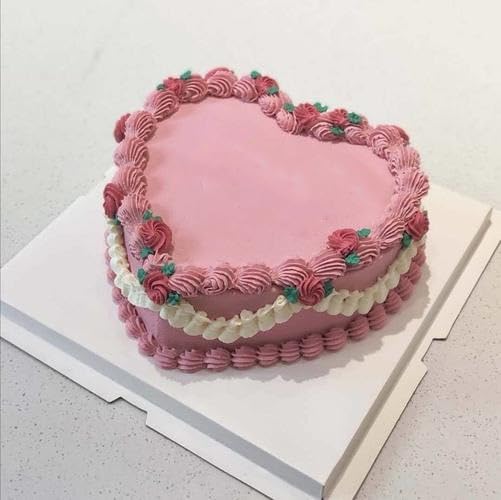 8×2 inch heart cake pans set of 3, Aluminum Cake Pan, For Birthday and Other Occasions - Image 5