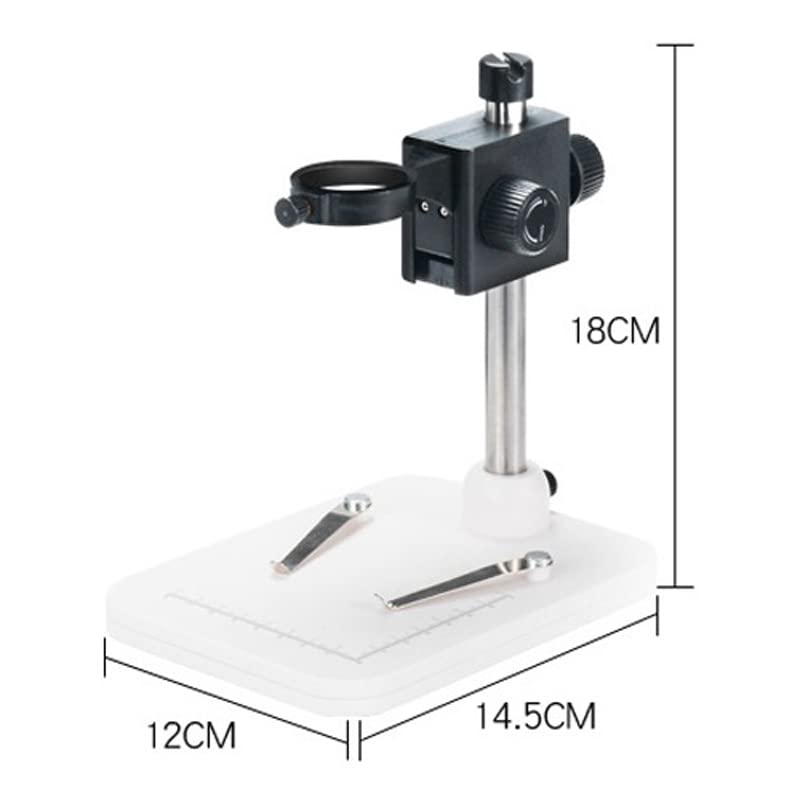 Support de microscope USB en alliage d'aluminium avec cadre de table réglable