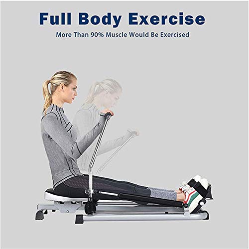 Image of Rowing Machines Hydraulic Rowing Machine Home Use Super Silent Indoor Portable Rower Home Gym Foldable Rowing Machine