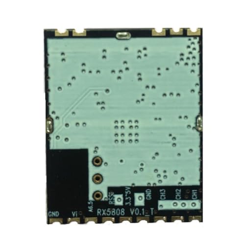 Eighosee Módulo Receptor de Vídeo Inalámbrico FPV RX5808 Módulo Receptor 5.8G para Transmisor AV FPV RC Drone Control de Interruptor