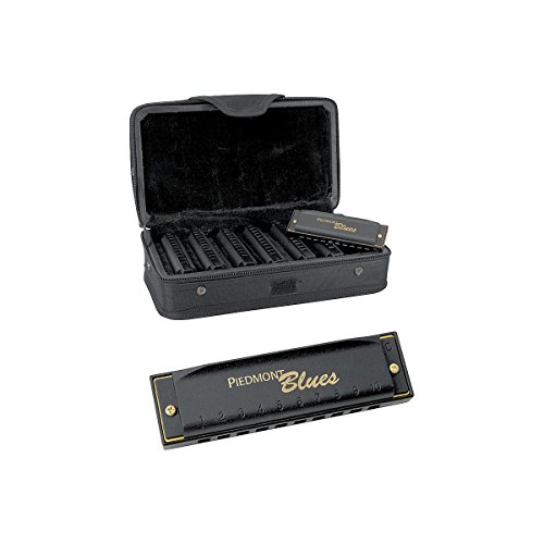Hohner Piedmont Blues Harmonica - Les Beatles, Paul McCartney, John Lennon, RIngo Starr, George Harrison Hohner Piedmont Blues Harmonica – Image 4