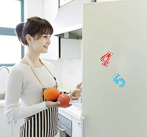 Penta Angel T-0755 10Pcs Wooden Magnets Fridge Numbers Large Cute Wood Magnetic Refrigerator Whiteboard Fridge Magnets thumb #3