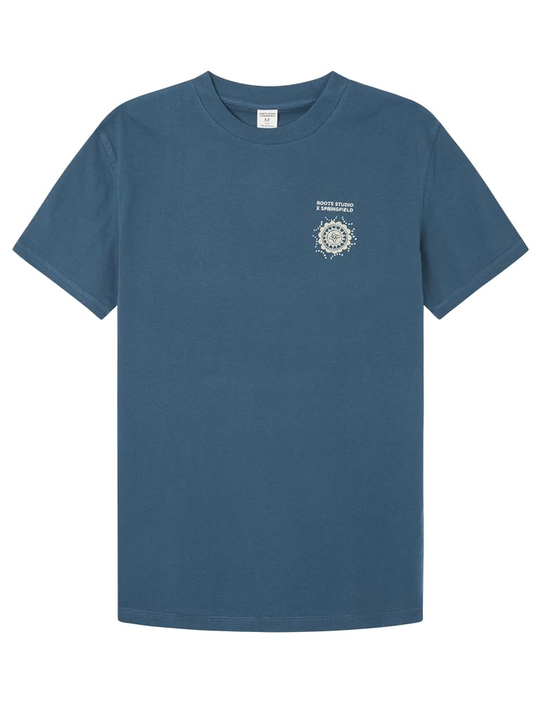 Springfield Men's T-Shirt, Blue, XS