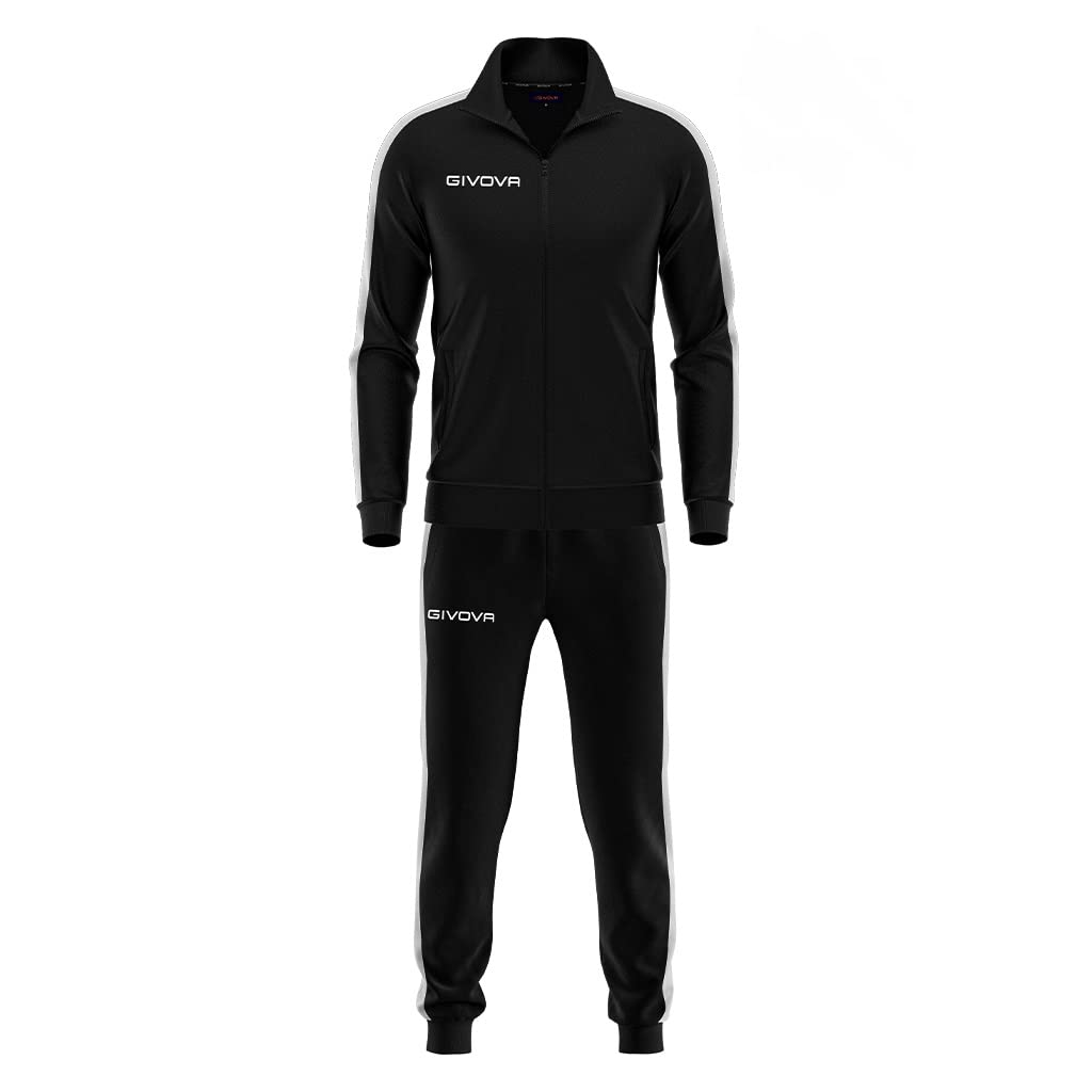 Givova Men's Felpa Revolution Tuta Sporty Set, Multi-Colour, L
