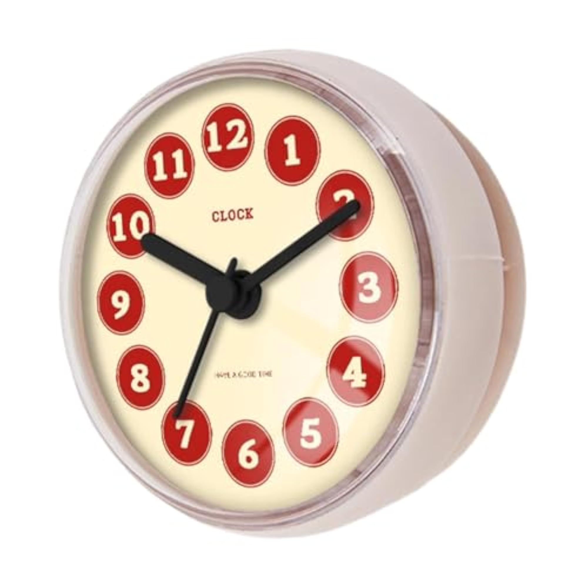 Shower Wall Clock Waterproof Bathroom Shower Clock