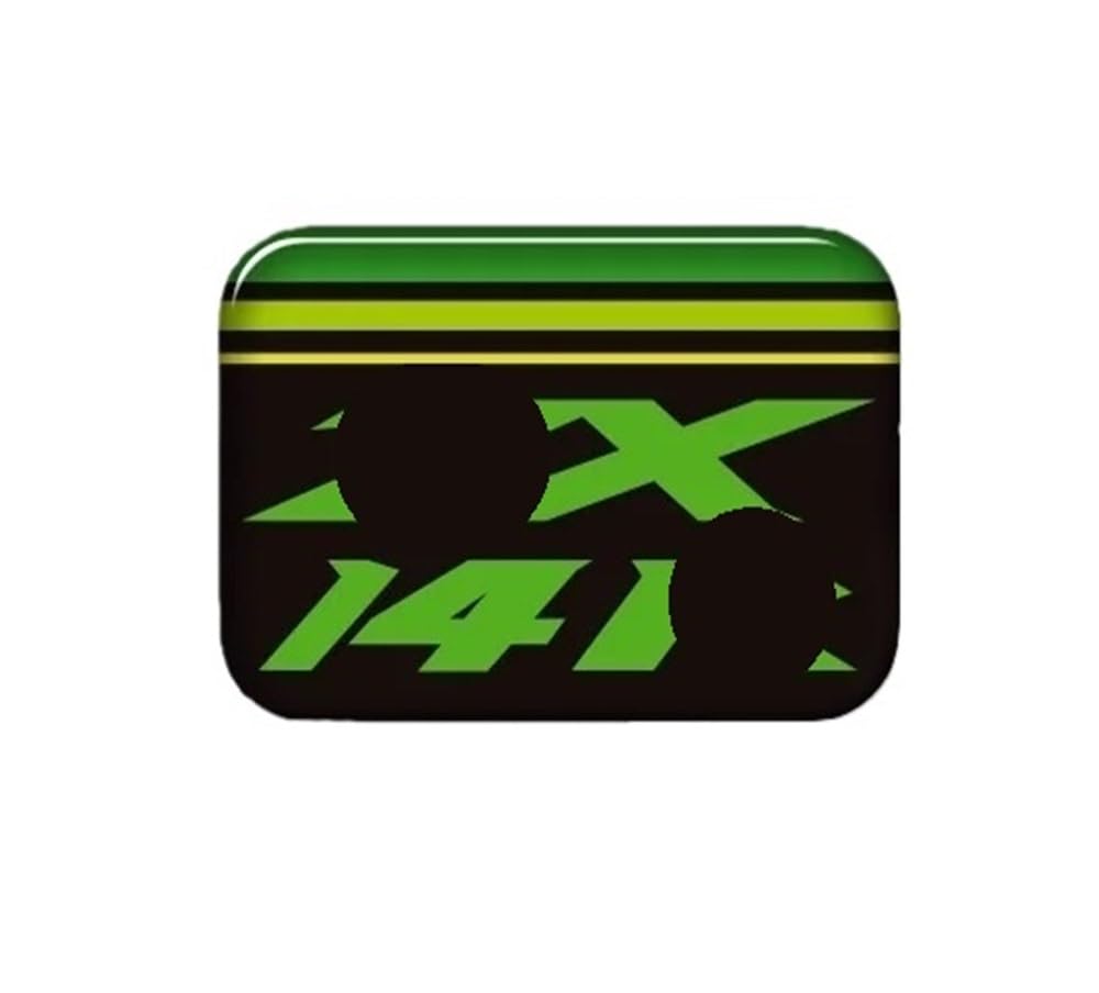Autocollants de réservoir ZX-14R : protections essence et huile pour carénage de moto