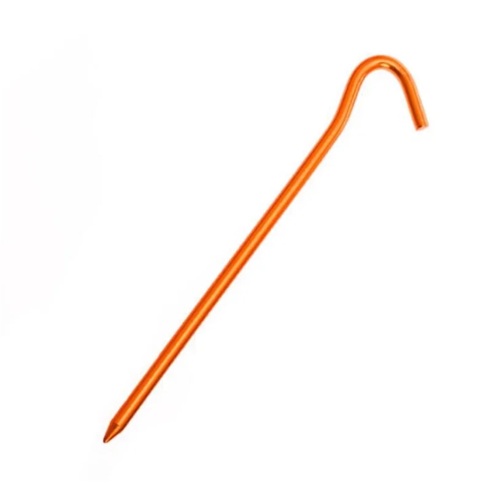 10 pezzi da 18 cm picchetti for tenda in alluminio rotondi for in lega chiodi for esterni accessori for tende(Gold)