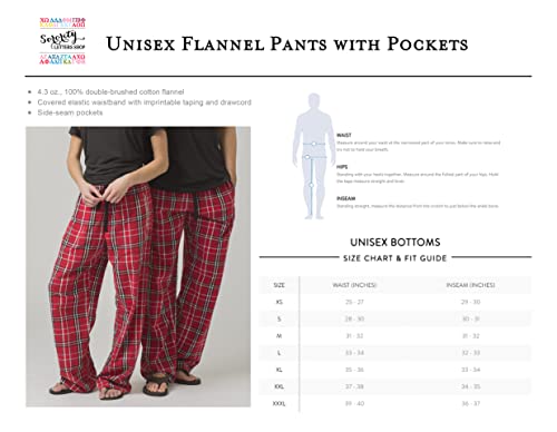 University of North Texas Flannel Pajama Pants with Embroidered UNT Diving Eagle Logo4