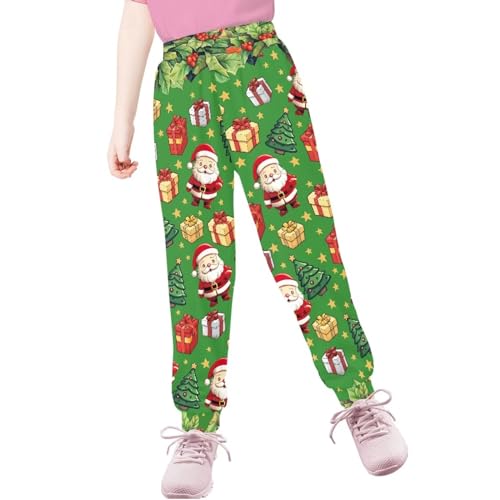 Girls Gym Jogger Sweatpants with Pocket Casual Slim Graphic Pants Sports Active Training Lightweight Pants3