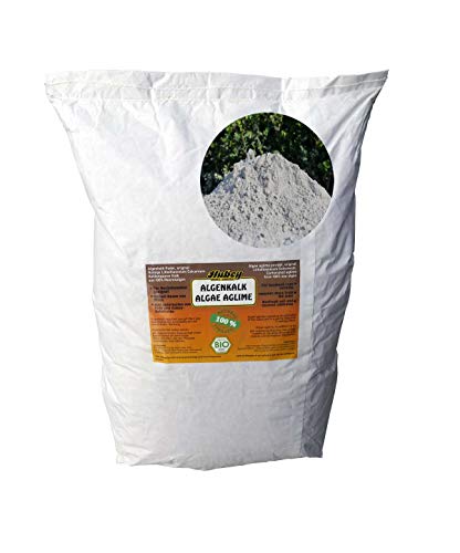 Preisvergleich Produktbild Hubey Algenkalk - 25kg Beutel - 100% Rotalge - fein vermahlen - Bodenverbesserer - für Biologische Pflanzenzucht - zur Pflanzenstärkung und Buchsbaumkur geeignet