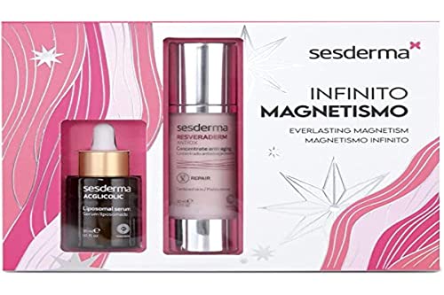 Pack antiedad que incluye, Acglicolic Liposomal Serum de 30ml y Resveraderm crema gel rejuvenecedora50ml