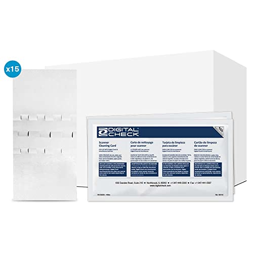 Digital Check Scanner Cleaning Card Featuring Waffletechnology #TOP4