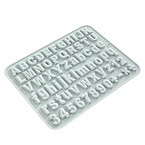 Stampi in silicone per lettere di