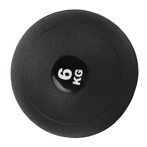 Ballon Médicinal d'entraînement Physique, Balles de Sport en PVC à Absorption des Chocs pour Hommes, Conception à Poids Propre, pour Salle de Sport (6KG)