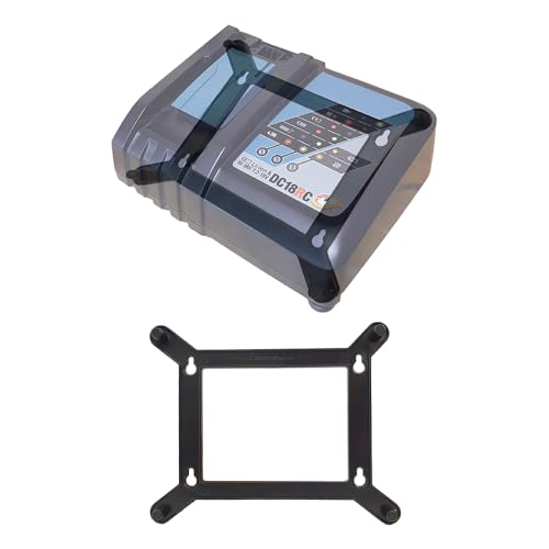StealthMounts Ladegerät-Halterung kompatibel mit Makita DC18RC - 1 Packung Wandhalterung Ladegerätehalter & Werkstatt-Organizer Halterungen für Elektrowerkzeug-Ladegeräte (Einzelladegerät 1 Packung)
