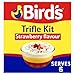 Bird's Trifle Kit, Strawberry Flavoured Dessert Mix, 141 g (Pack of 1)