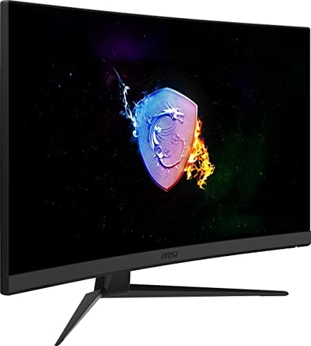 MSI Optix G27C6 Curved Gaming Monitor - 27 Inch, 16:9 Full HD (1920 x 1080), VA, 165Hz, 1ms, 1500R, FreeSync Premium, DisplayPort, HDMI, Anti-Flicker, Less Blue Light, Frameless, Black