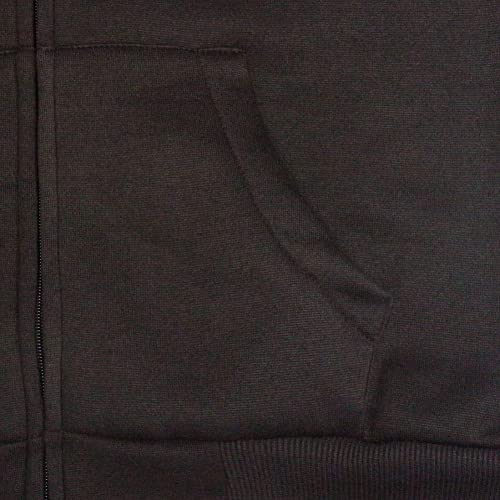 Image of Gary Com Heavyweight Sherpa Hoodies for Men, Thick Fleece Lined Full Zip Up Winter Warm Sweatshirts Work Jackets