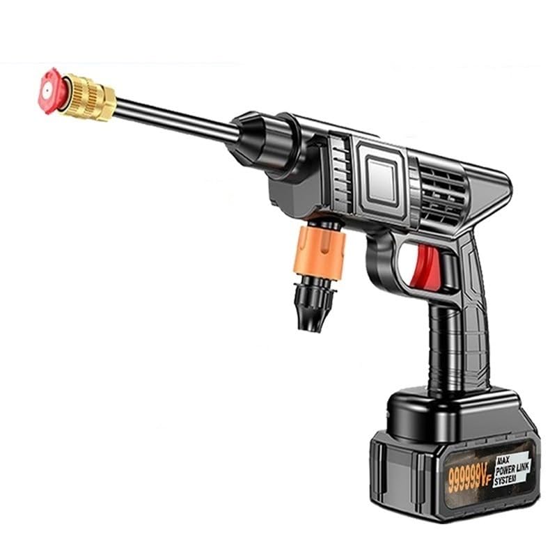 Amazon.co.jp: ポータブル電動水鉄砲 多機能高圧洗車水鉄砲