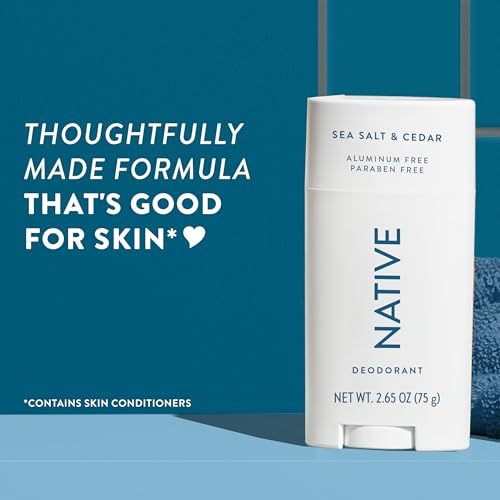 image for Native Deodorant | Natural Deodorant for Men, Aluminum Free with Bakin