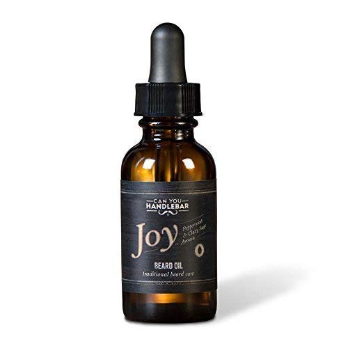 Peppermint Beard Oil - Joy (Peppermint and Clary Sage Scent) - Mint Beard Oil - Thumbnail 3