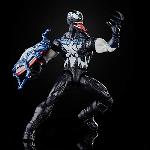 Figura Hasbro Marvel Legends Series Venomized Capitão América - E8894 - Hasbro