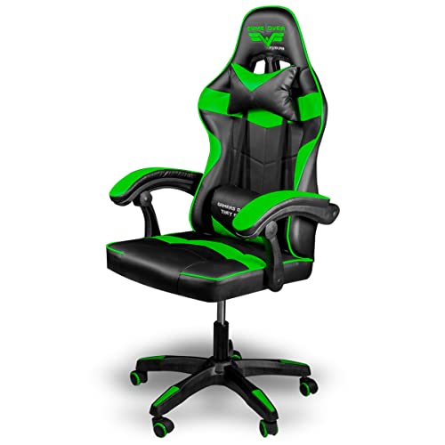 Steelpro Silla Gamer (Verde) Rocket