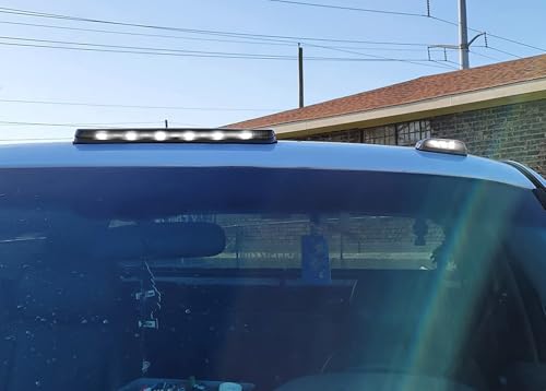 Kit de luces LED para techo de cabina con lente ahumada 3 piezas miniatura 5