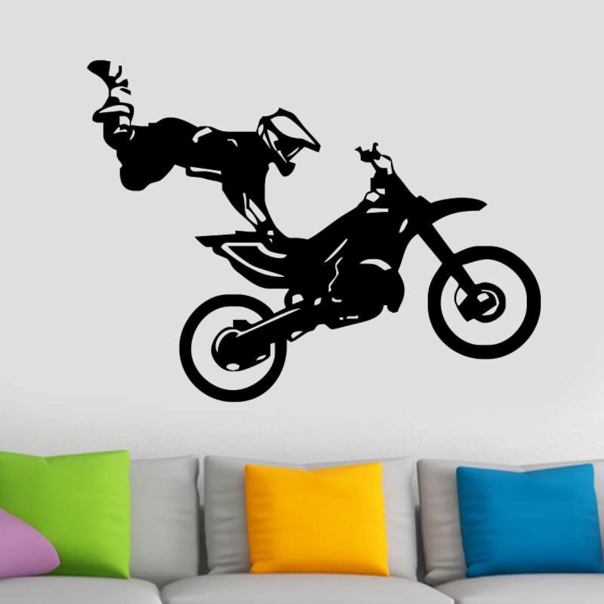 Motorcycle Wall Sticker, Adventure Decor
