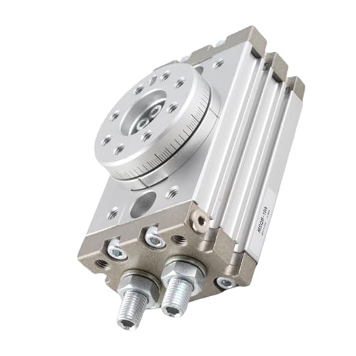 Cilindro neumático MSQB-10A y actuador giratorio de aluminio de 190 grados para industria