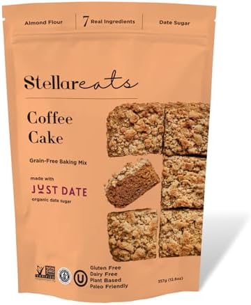 Stellar Eats Grain-Free Coffee Cake Baking Mix