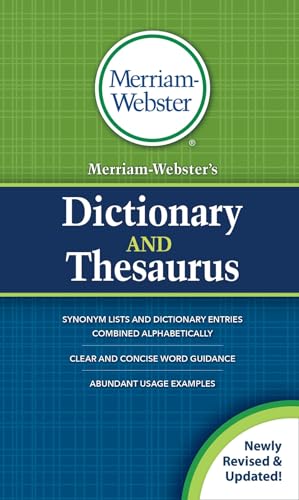 Image of Merriam-Webster's Dictionary and Thesaurus