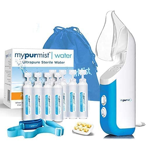 New! 2020 Model Mypurmist 2 Ultrapure Handheld Personal Vaporizer and Humidifier (Plug-in), and Steam Inhaler Premium Kit