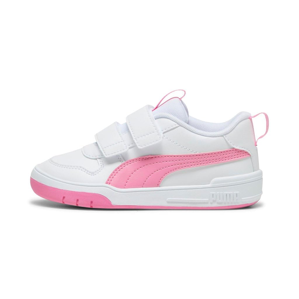 PUMA 38074123 - Deportiva de niña en Color Blanco con Rosa de la Marca Talla: 23
