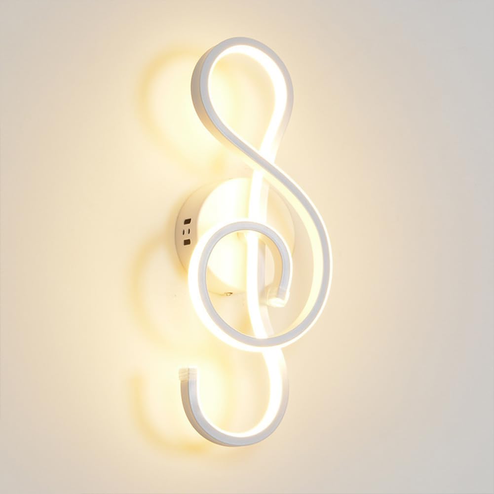 SXSCARKX Wall Light Indoor LED 16W 3000K Warm White Modern Metal Lamp Decorative Sconce for Living Room Bedroom Hallway Corridor Stairs Hall,