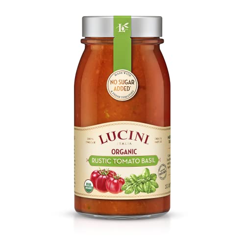 Lucini Italia Organic Rustic Tomato Basil Sauce