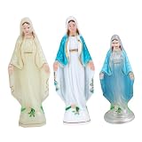 scultura gotica madonna con bambino Piccola statua della beata vergine maria - design creativo della statua di maria, è creativa, elegante e delicata, statua della vergine maria
