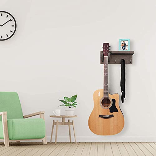 Support mural en bois pour guitare avec 4 crochets, pour accessoires de guitare et d’engrenage et bijoux Key Life (Noir) - Les Beatles, Paul McCartney, John Lennon, RIngo Starr, George Harrison Support mural en bois pour guitare avec 4 crochets, pour accessoires de guitare et d'engrenage et bijoux Key Life (Noir) – Image 8
