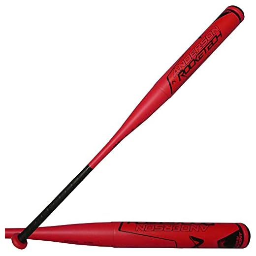 Anderson Rocketech Slowpitch Softball Bat 2022 Model - Dual Stamp USA/ASA & USSSA – End-Loaded Double Wall Alloy Design (34"/30OZ)