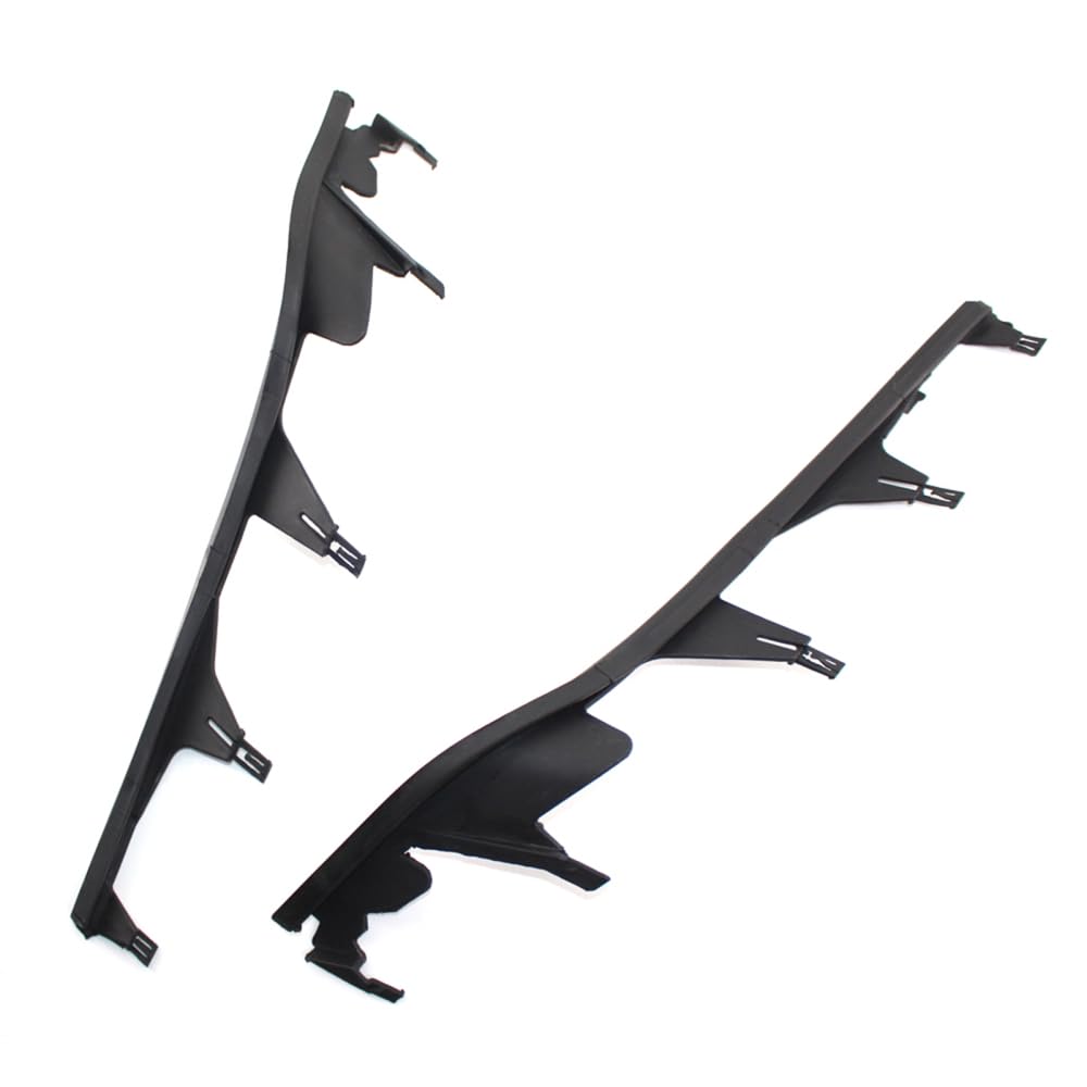 Coppia di strisce di copertura per fari superiori sinistro e destro, ricambio per BMW Serie 3 E46 98-01 (4 porte)