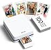 Nelko PP01 2x3 Portable Photo Printer with 100 Sheets, White