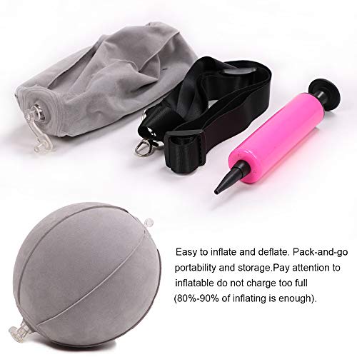 HOW TRUE Golf Training Aid Kit Golf Swing Trainer Inflatable Smart Ball, Golf Swing Leg Correction Belt Posture Correction - Thumbnail 3