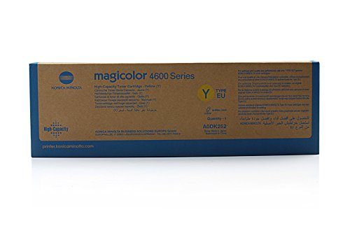 Konica Minolta MC 4650 Yellow Toner per stampante laser, 8.000 pagine, Laser, giallo