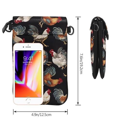 Sac à bandoulière avec rabat pour téléphone portable aux finitions soignées - 4