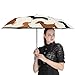 UTRSIFB Fashion 3 Fold Long Handle Sun And Rain Umbrella Cartoon Dachshund Weiner Dog Pet Dogs Automatic UV Umbrella
