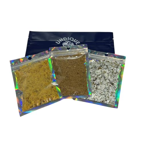 Undique Quail Dust Dog Food Topper & Cat Food Topper - Natural Pet Food Seasoning with Quail Eggshells & Meat & Egg, Rich in Protein, Calcium, Vitamins & Minerals for Enhanced Digestion & Bone Health