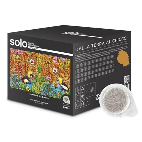 SOLO Caffè in cialde E.S.E Tanzania 50 Cialde, 0,565 kg